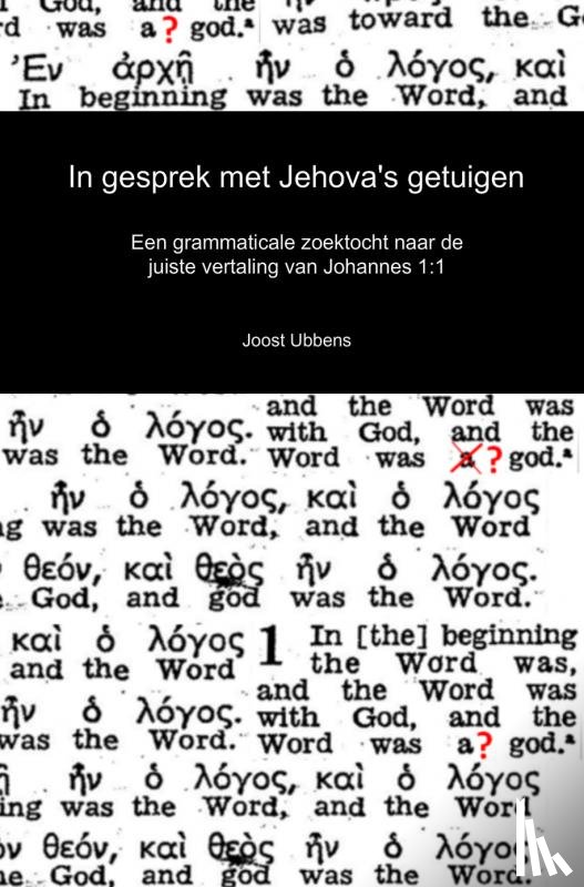 Ubbens, Joost - In gesprek met Jehova's getuigen