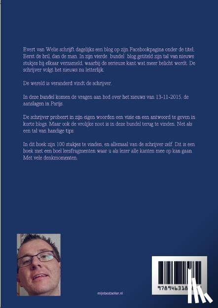 Van  Welie, Evert - Blog