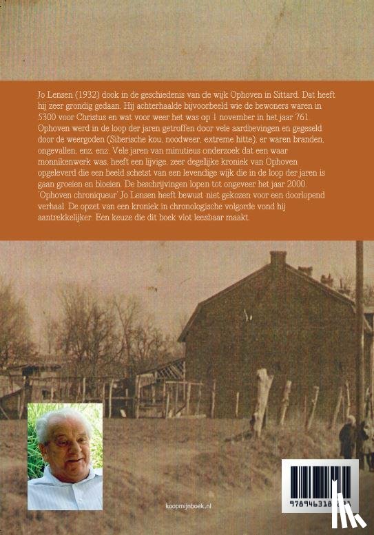 Lensen, Jo - Kroniek van Ophoven