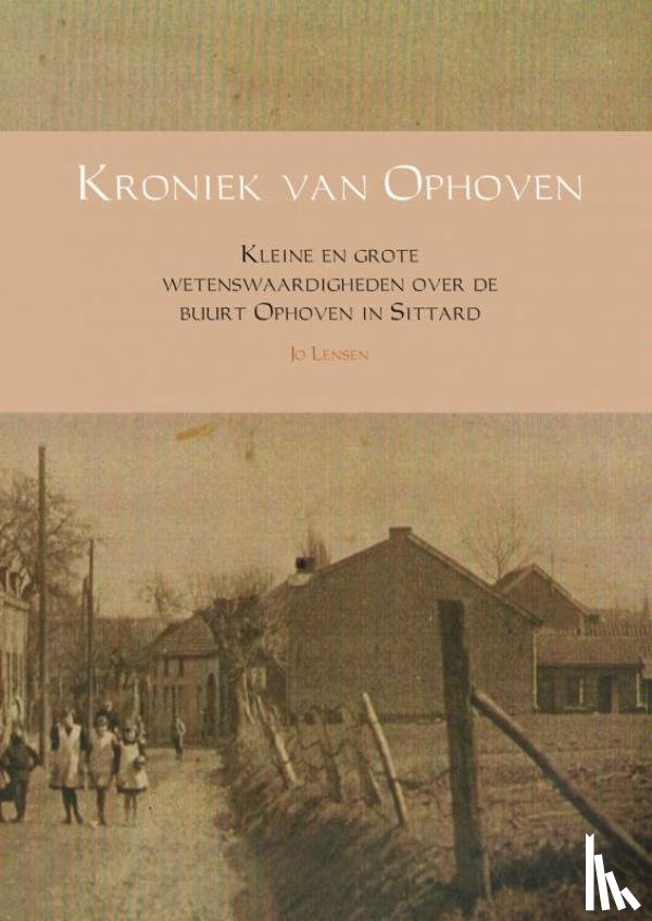 Lensen, Jo - Kroniek van Ophoven