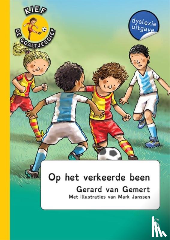 Gemert, Gerard van - Op het verkeerde been - dyslexie editie