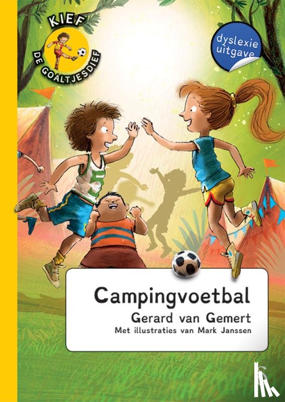 Gemert, Gerard van - Campingvoetbal - dyslexie editie