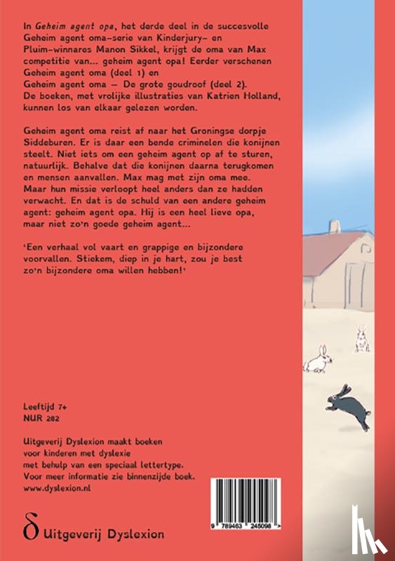 Sikkel, Manon - Geheim Agent Opa - dyslexie editie