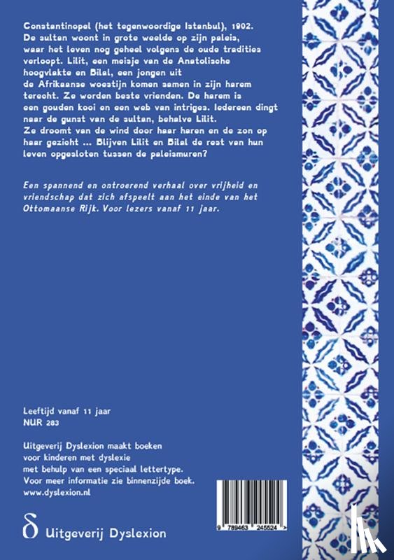 Loon, Inez van - De voorlezer van de sultan - dyslexie editie