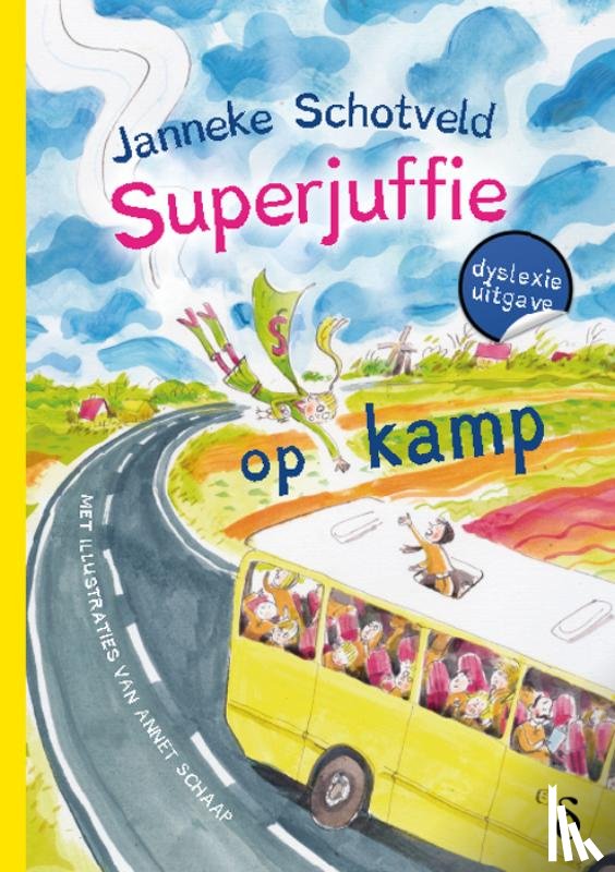 Schotveld, Janneke - Superjuffie op kamp - dyslexie editie
