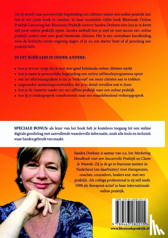 Derksen, Sandra - Bloeiende online praktijk lancering