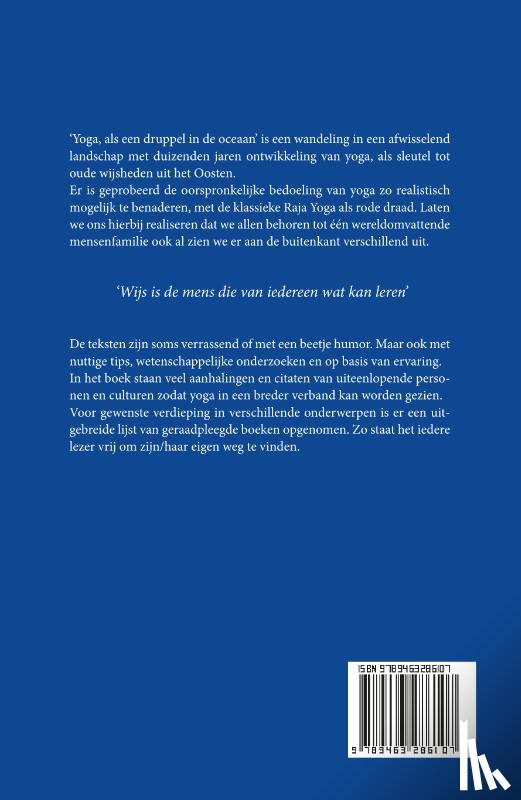 Firet, Louis - Yoga, als een druppel in de oceaan