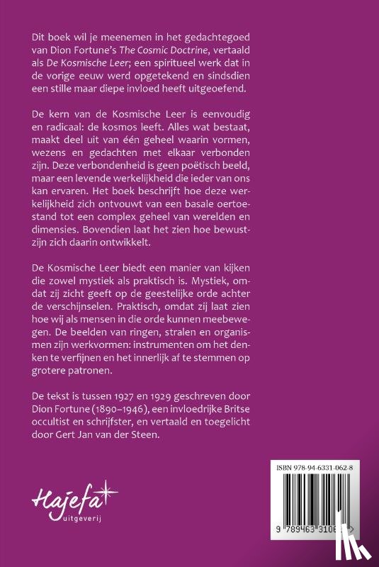 Steen, Gert Jan van der - De Kosmische Leer