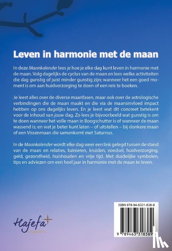  - Maankalender 2026