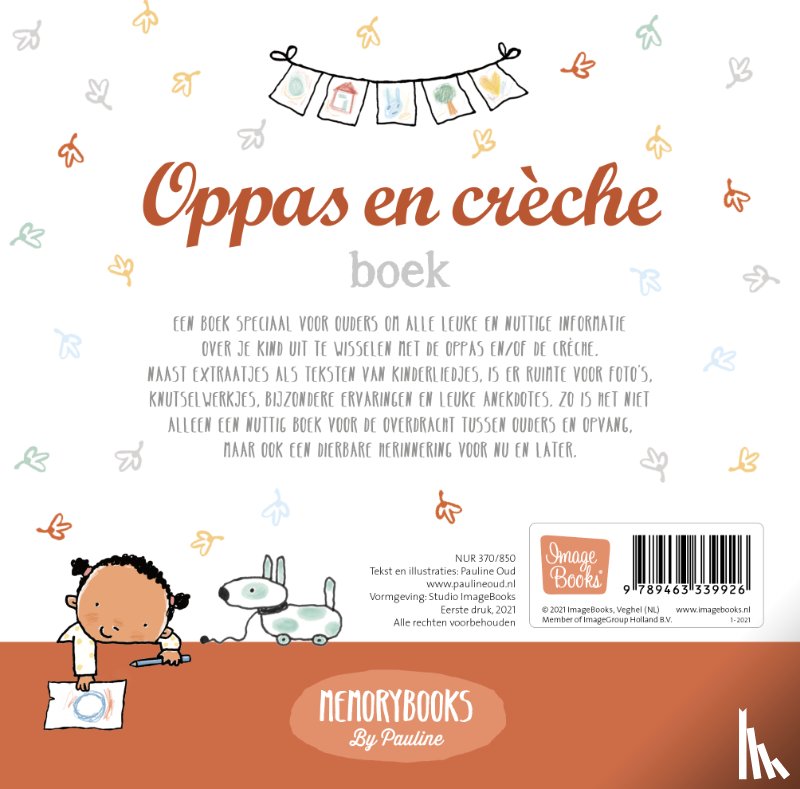 Oud, Pauline - Memorybooks by Pauline - Creche oppasboek