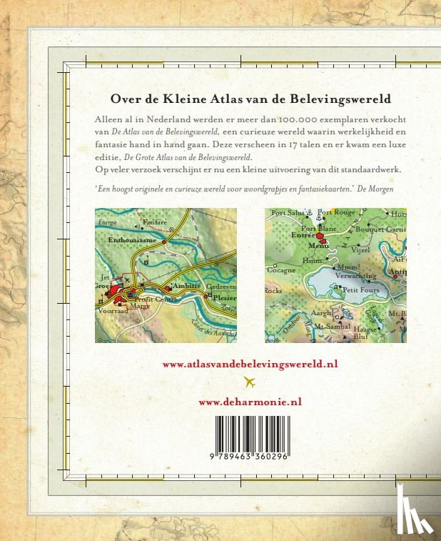 Klare, Jean, Swaaij, Louise van - De kleine atlas van de belevingswereld