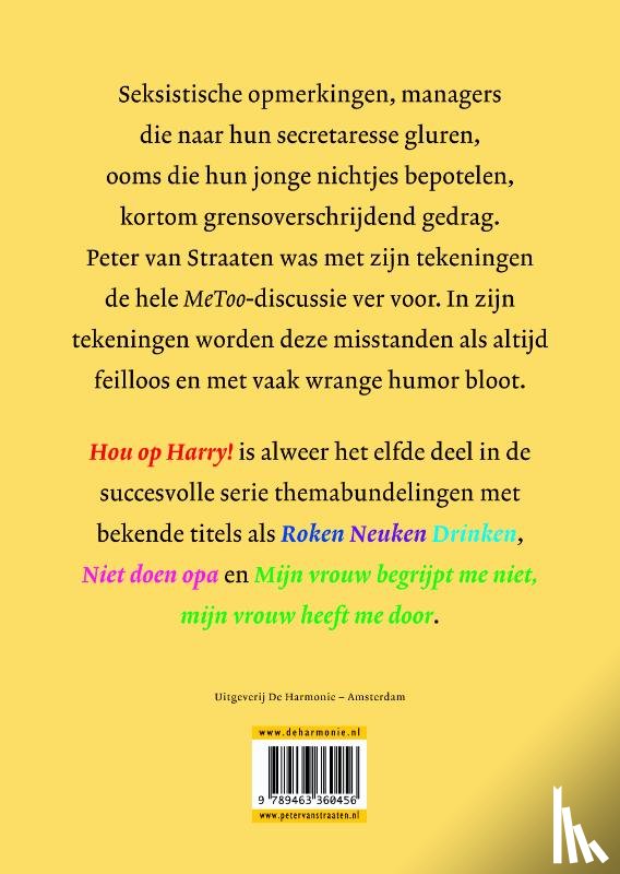 Straaten, Peter van - Hou op, Harry!