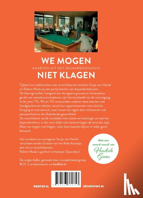 Hamel, Sonja van, Muda, Robert - We mogen niet klagen