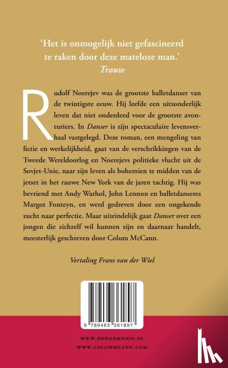 McCann, Colum - Danser