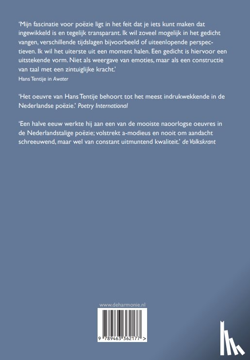 Tentije, Hans - In het ongewisse
