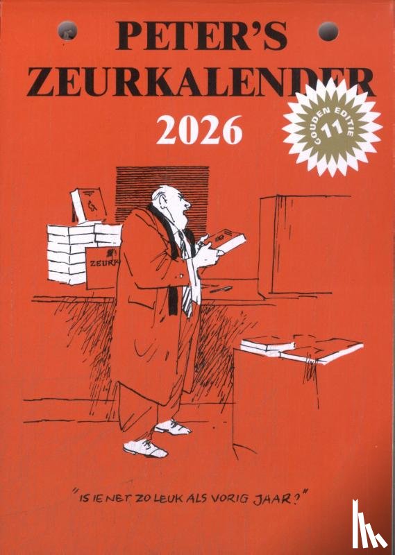 Straaten, Peter van - Peter's Zeurkalender 2026
