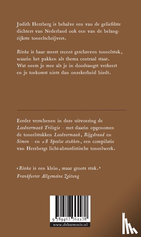 Herzberg, Judith - Rivka