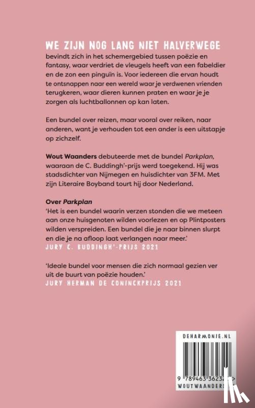 Waanders, Wout - We zijn nog lang niet halverwege
