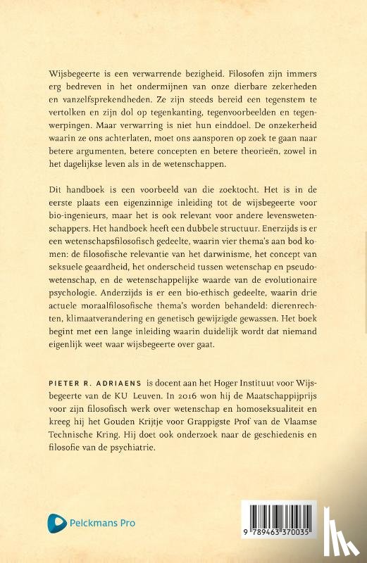 Adriaens, Pieter R. - Denken over leven