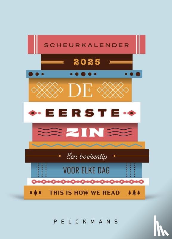 This Is How We Read - De eerste zin - Scheurkalender 2025
