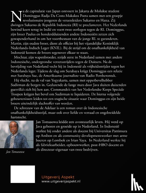 Tomasowa, Jan - De schreeuw van de adelaar Grootletterboek