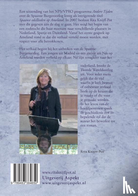 Knijff-Pot, Rita - Spaans meisje op Ameland Grootletterboek