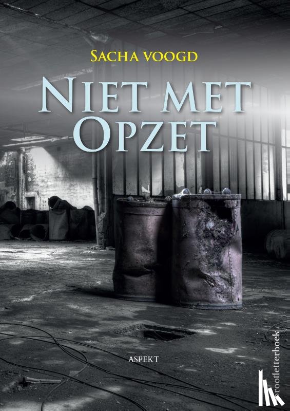 Voogd, Sasha - Niet met opzet Grootletterboek