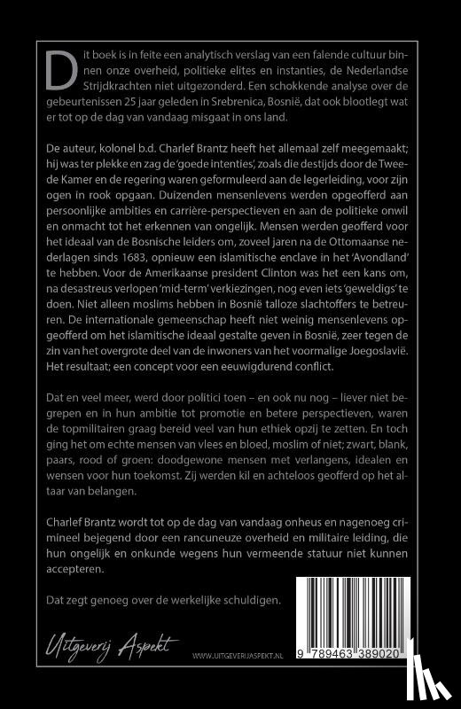 Brantz, Charlef - Srebrenica: De Schuldigen