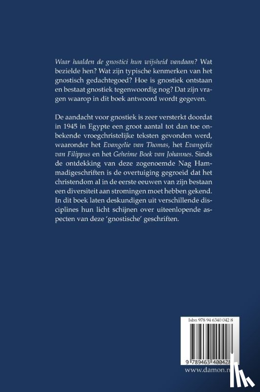 Bos, A.P. - Waar haalden de gnostici hun wijsheid vandaan?