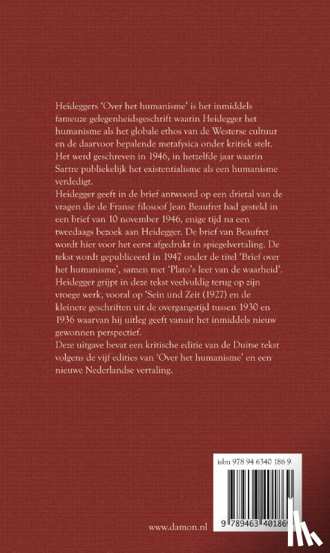 Heidegger, Martin - Over het humanisme