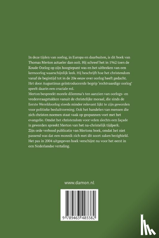 Merton, Thomas, Forest, Jim - Vrede in het na-christelijk tijdperk