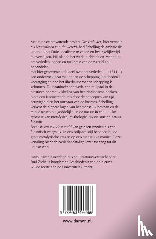 Schelling, Friedrich - Levensfasen van de wereld