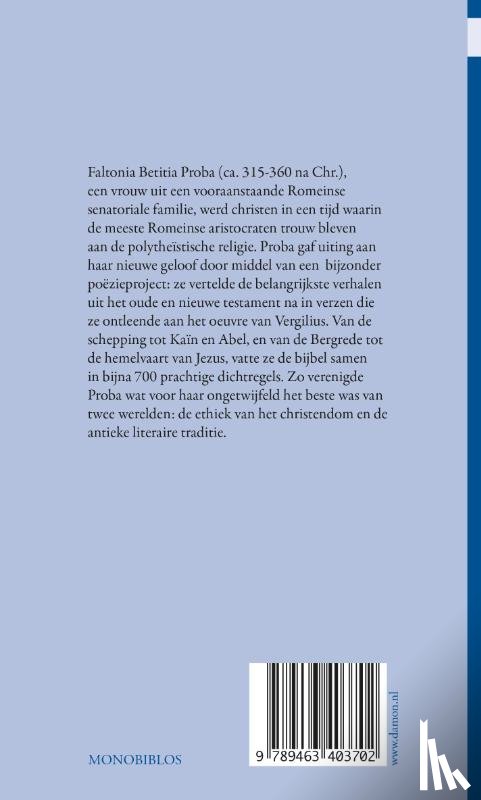 Proba, Faltonia Betitia - De gouden bron