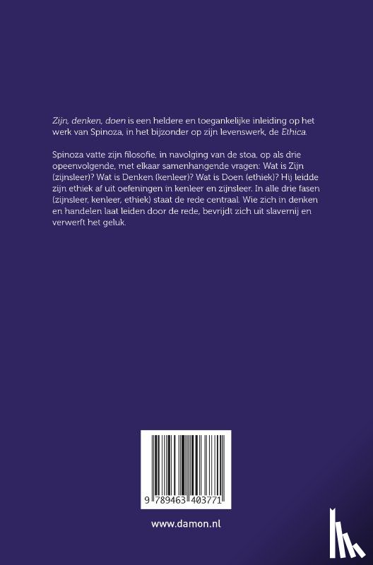 Buuren, Maarten van - Zijn, denken, doen