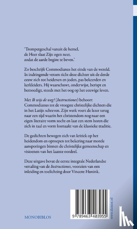 Commodianus - Ik wijs de weg!