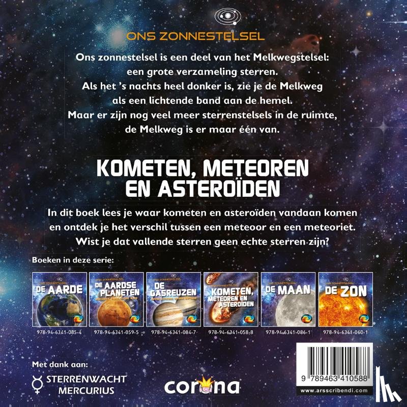 Wilkins, Mary-Jane - Kometen, meteoren en asteroïden