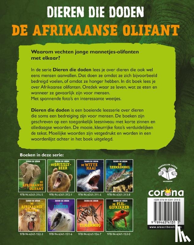 Sexton, Colleen - De Afrikaanse olifant
