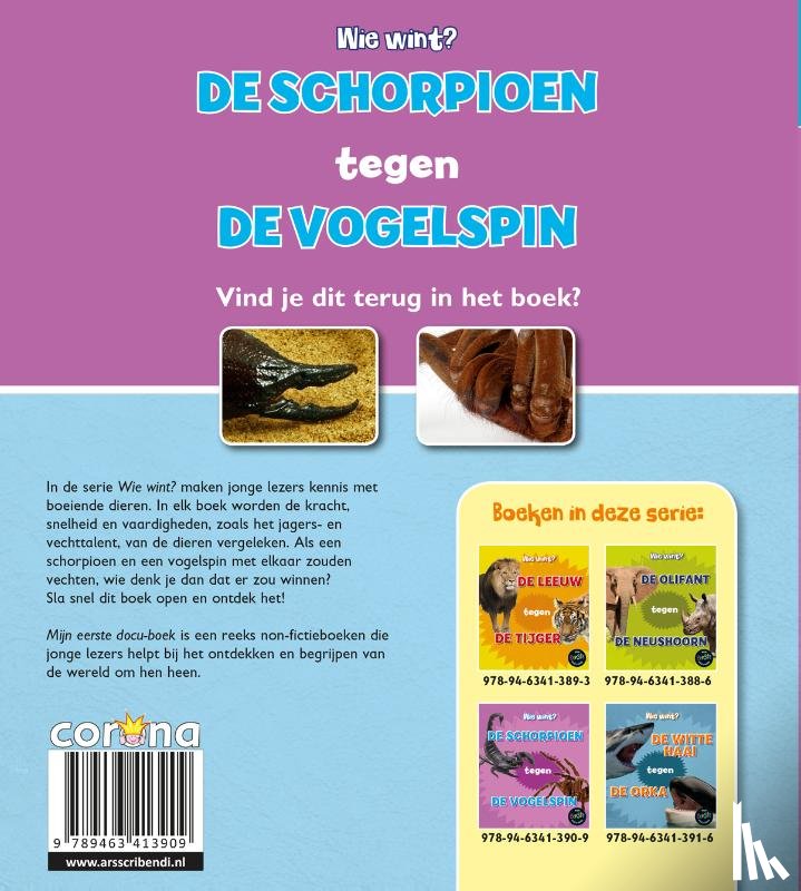 Thomas, Isabel - De schorpioen tegen de vogelspin