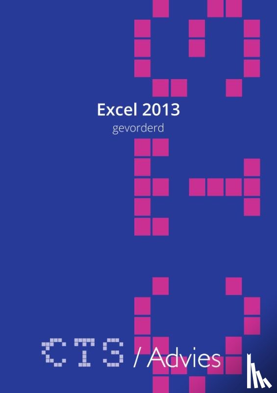 Scheublin, Charles - Excel 2013 Gevorderd