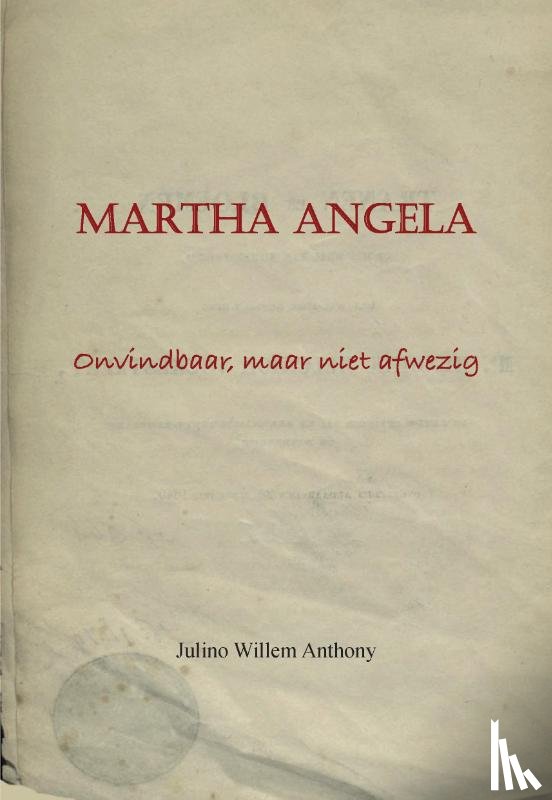 Anthony, Julino Willem - Martha Angela