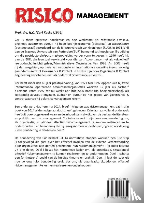 Kocks, H.C. - Risicomanagement