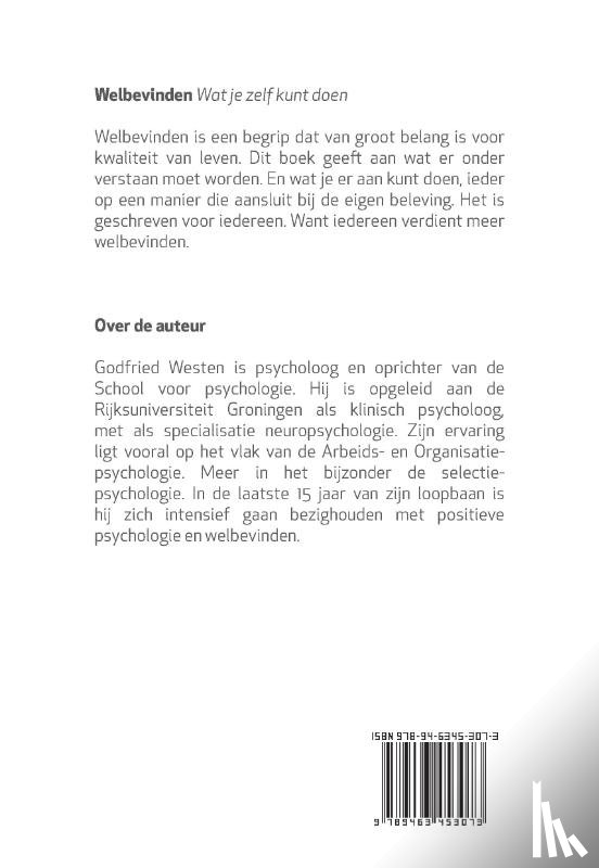 Westen, Godfried - Welbevinden
