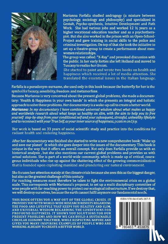 Farfalla, Marianna - Wake up & save our planet!