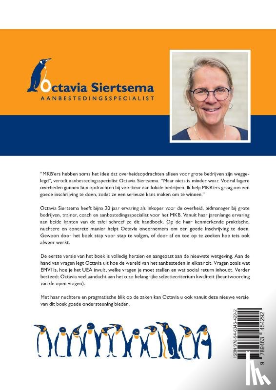 Siertsema, Octavia - handboek inschrijven op aanbestedingen