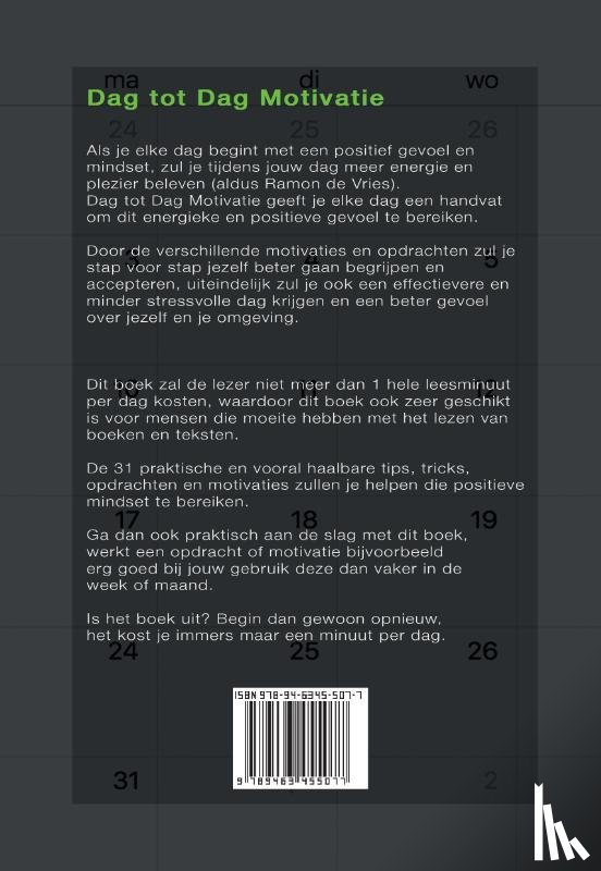 De Vries, Ramon - Dag tot Dag Motivatie
