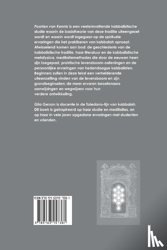 Gerzon, Gila - Kabbalah - Poorten van Kennis