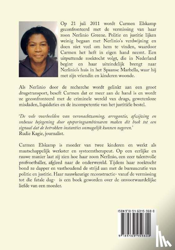 Elskamp-Greene, Carmen - Nerlinio Greene vermist-vermoord