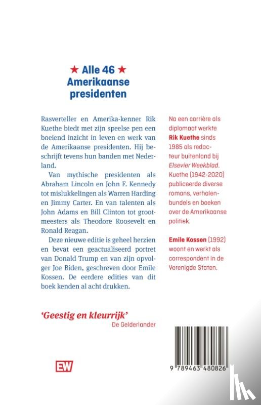 Kuethe, Rik, Kossen, Emile - Alle 46 Amerikaanse presidenten