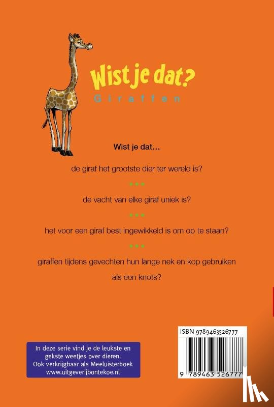 Bergeron, Alain, Quintin, Michel - Wist je dat Giraffen