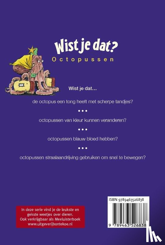 Bergeron, Alain, Quintin, Michel - Wist je dat? - Octopussen